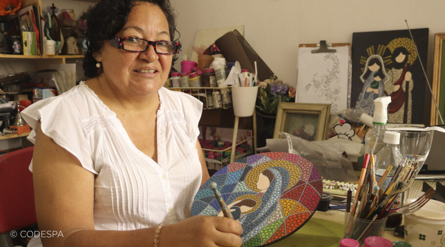 mujer artesana bolivia