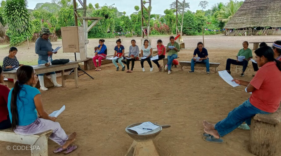 asamblea comunidad indígena