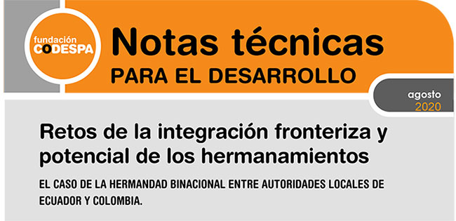 Nota técnica integración fronteriza