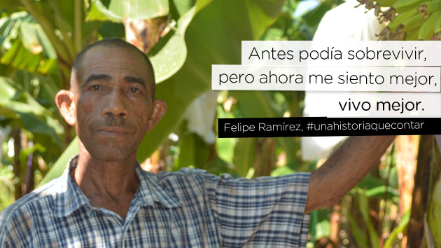 “Antes podía sobrevivir, pero ahora me siento mejor, vivo mejor” Felipe Ramírez #unahistoriaquecontar