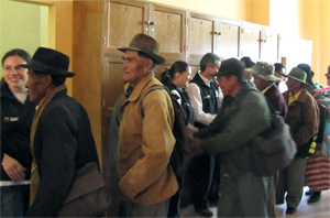 Inauguración del Centro de Promoción Turística del lago TITICACA, Copacabana-Bolivia