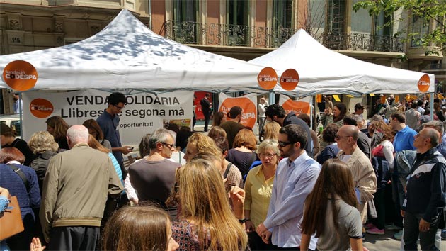 La Diada de Sant Jordi, un éxito para CODESPA