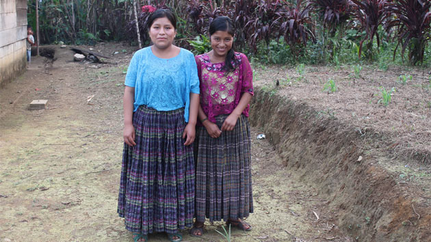 Ayudamos a comunidades rurales en Guatemala en la conservación de los recursos naturales