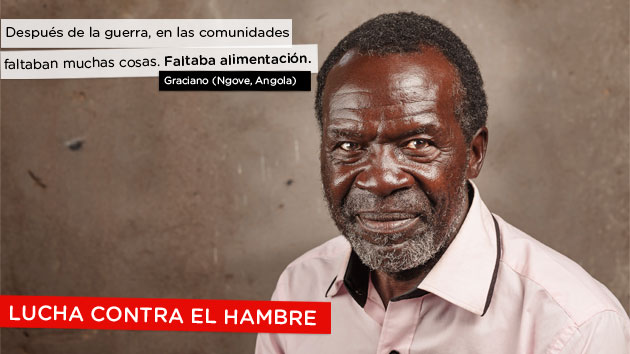 Graciano: “Después de la guerra en las comunidades faltaban muchas cosas. Faltaba alimentación, faltaba ropa…”