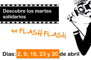 Ponemos en marcha los Martes Solidarios con el restaurante Flash Flash