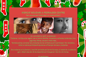 Participamos en el Mercado solidario del Pedralbes Centre de Barcelona