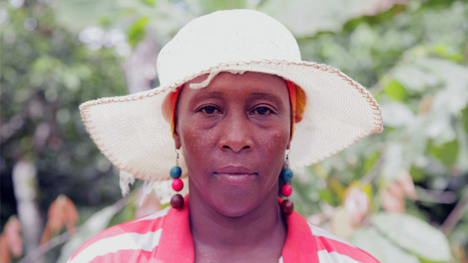 Mujeres afrodescendientes productoras de cacao que luchan por la igualdad