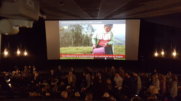 Preestreno de cine solidario: un éxito gracias a vosotros